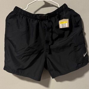 Nike Dark Shorts with Logo